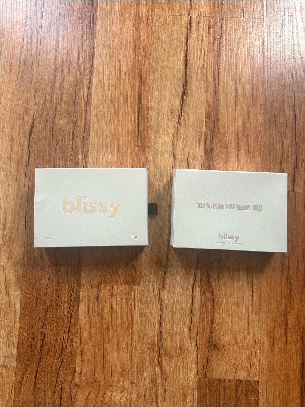 Blissy 100% Mulberry Silk Pillowcase - Silver